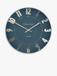 Thomas Kent Mulberry Wall Clock, Midnight Blue