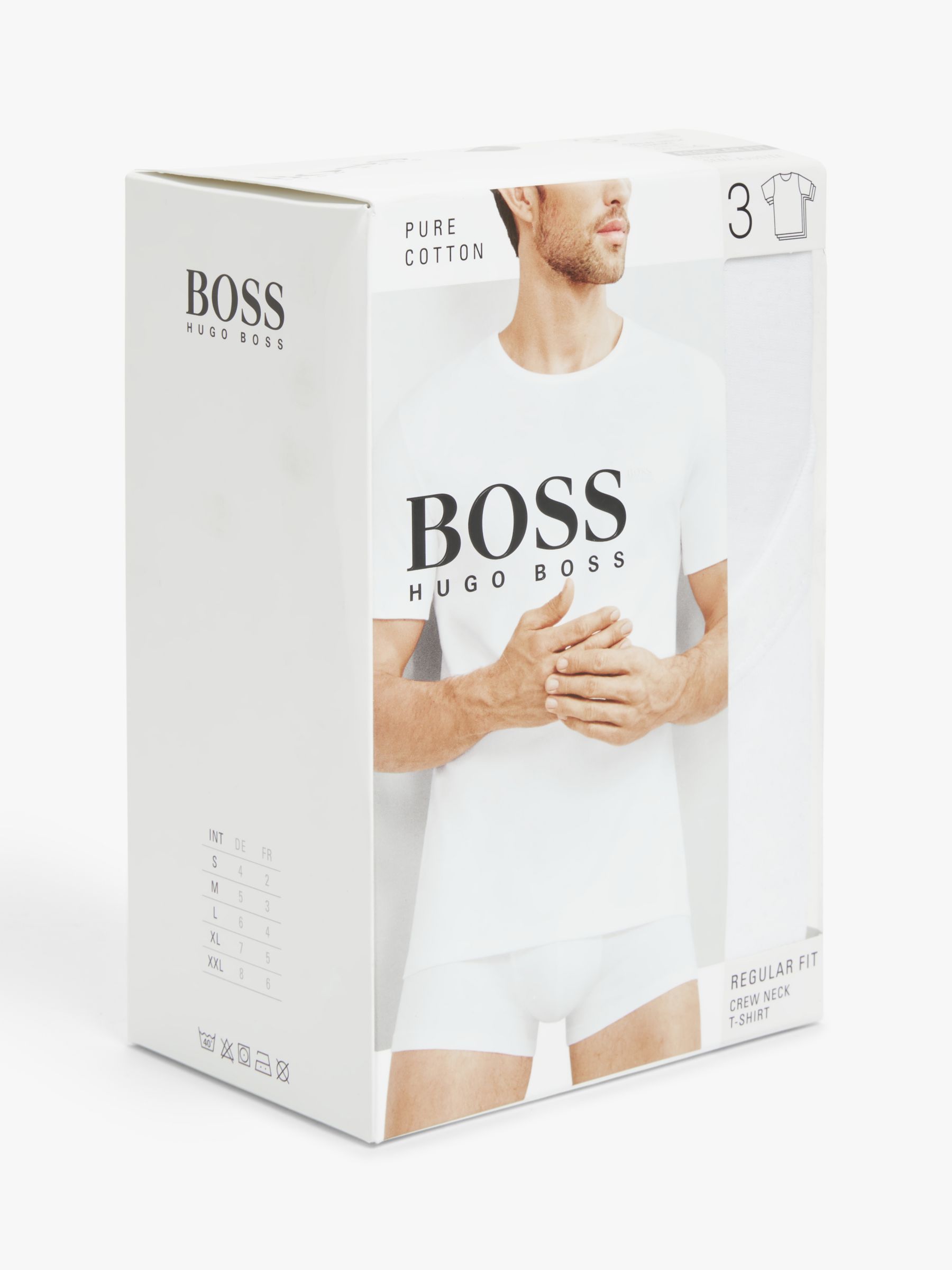 hugo boss men's 3 pack t shirt