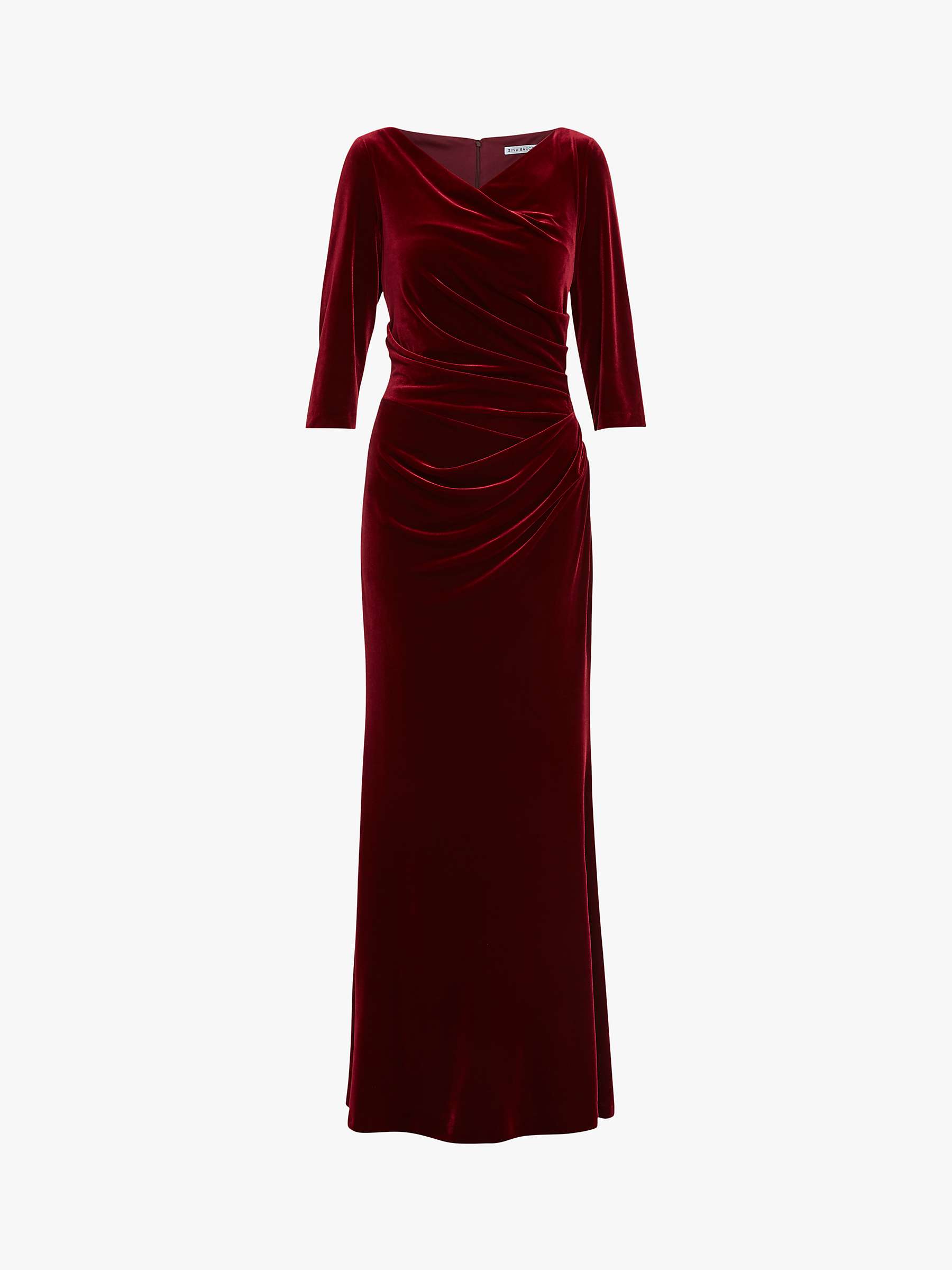 Buy Gina Bacconi Jaisa Velvet Maxi Dress Online at johnlewis.com