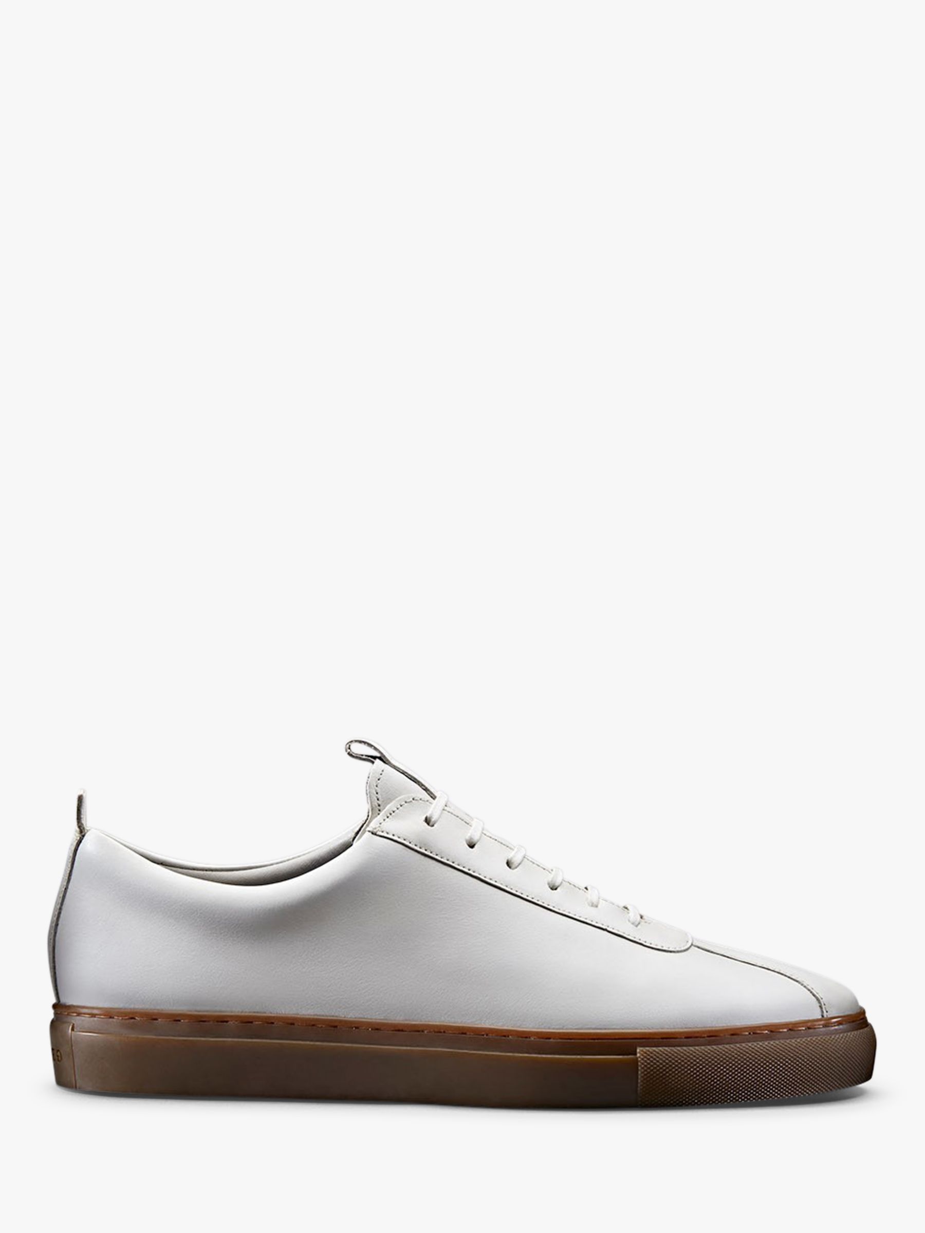 grenson leather sneakers