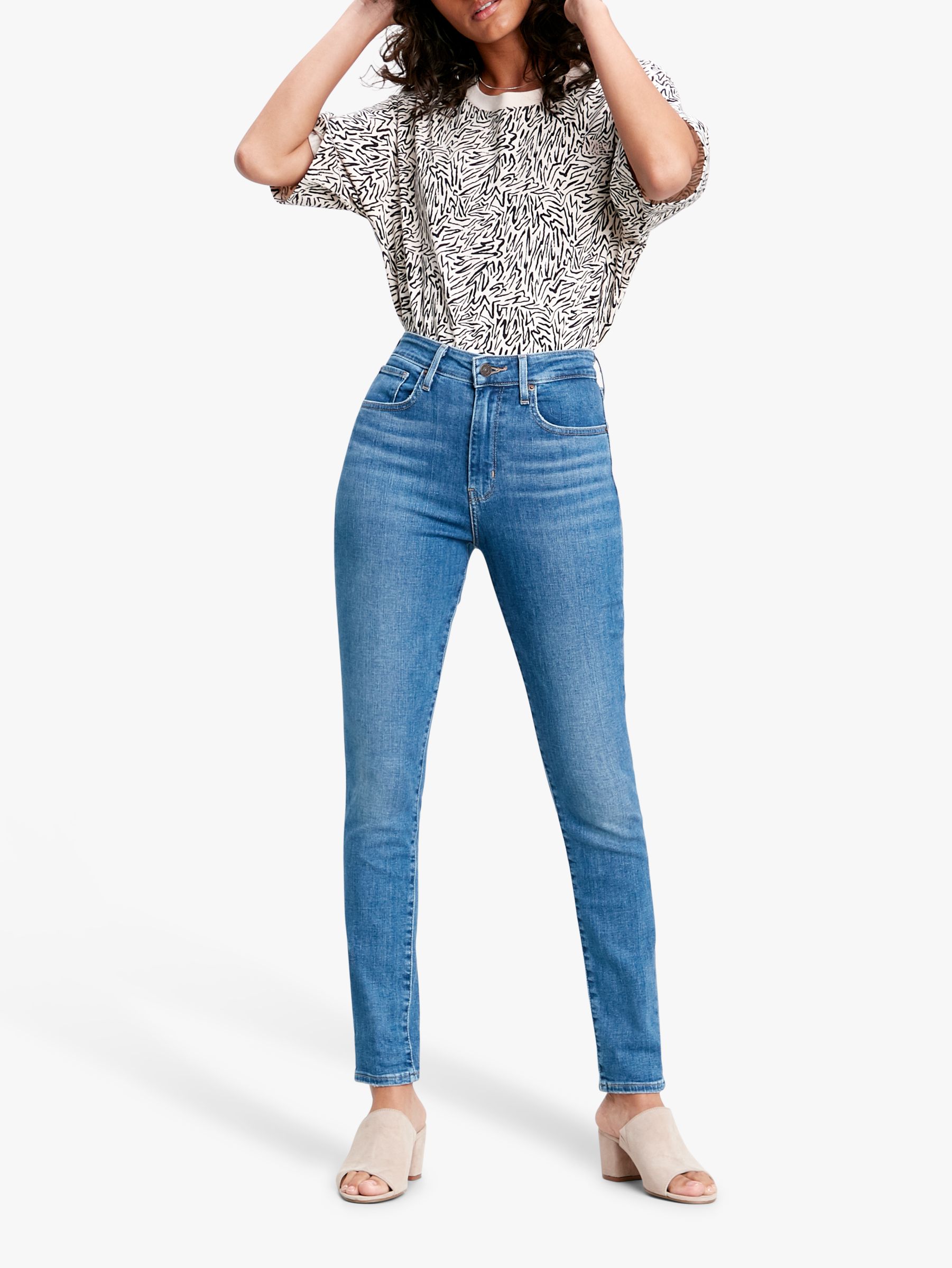 Levi's 721 High Rise Skinny Jeans, On 