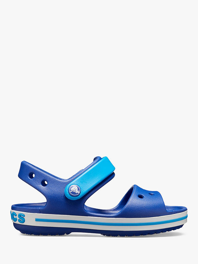 Crocs Kids' Crocband Sandals, Cerulean Blue/Ocean