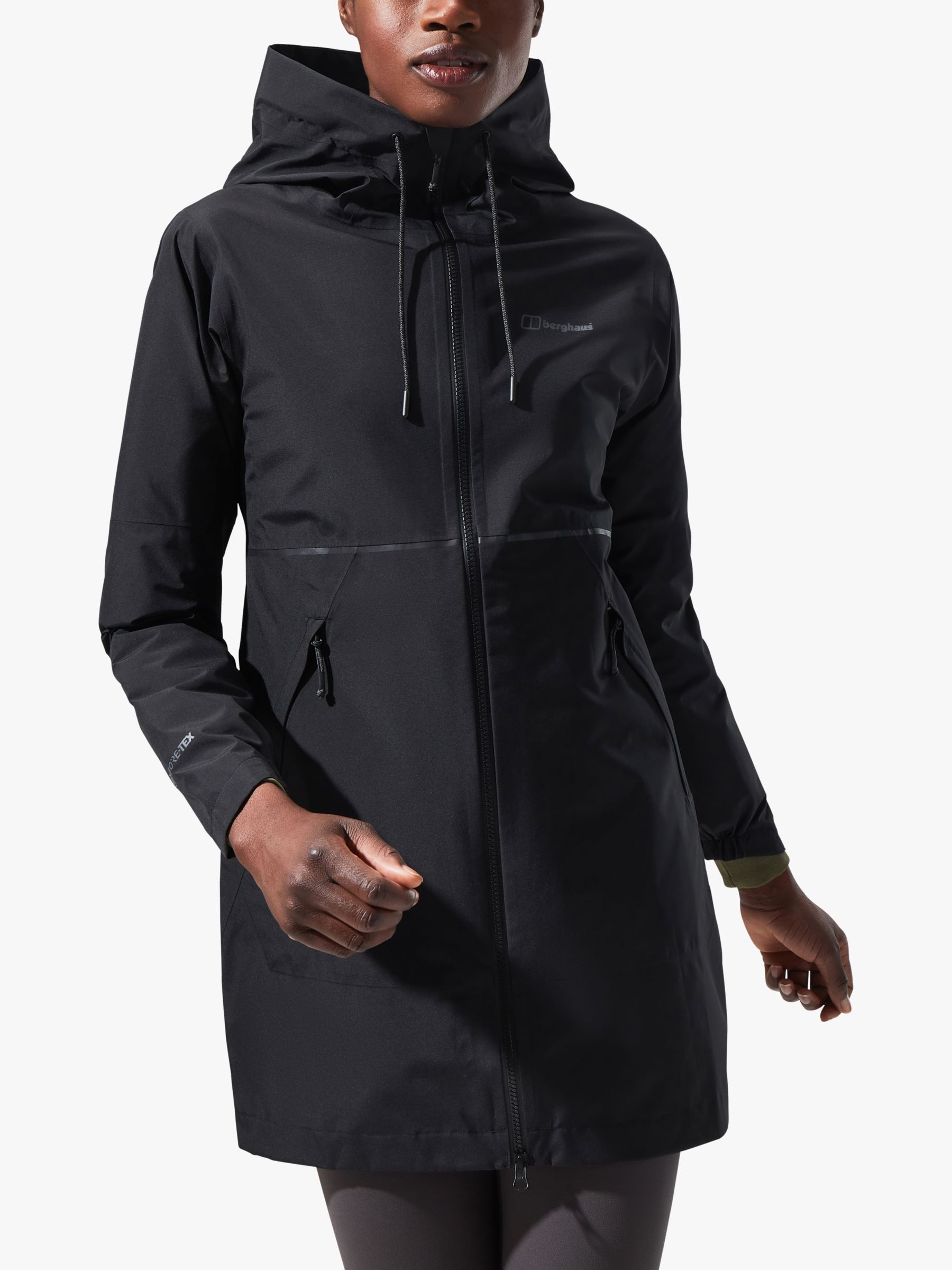 Berghaus Rothley Women's Waterproof Gore-Tex Jacket | Black at John ...
