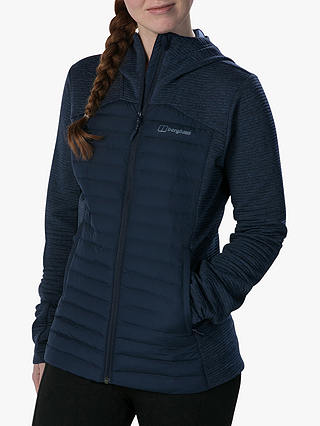 Berghaus Nula Hybrid Women's Water Resistant Jacket, Dusk