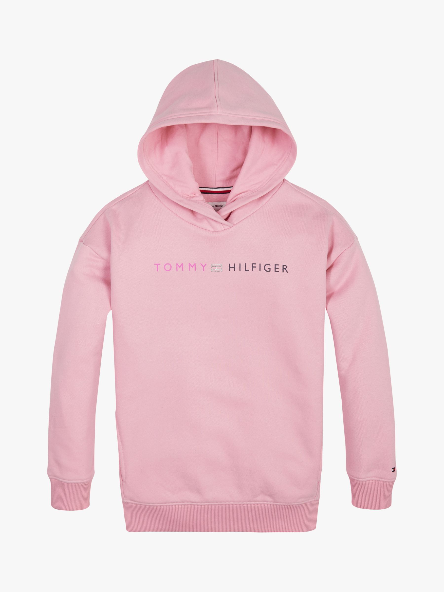 pink tommy hilfiger hoodie 