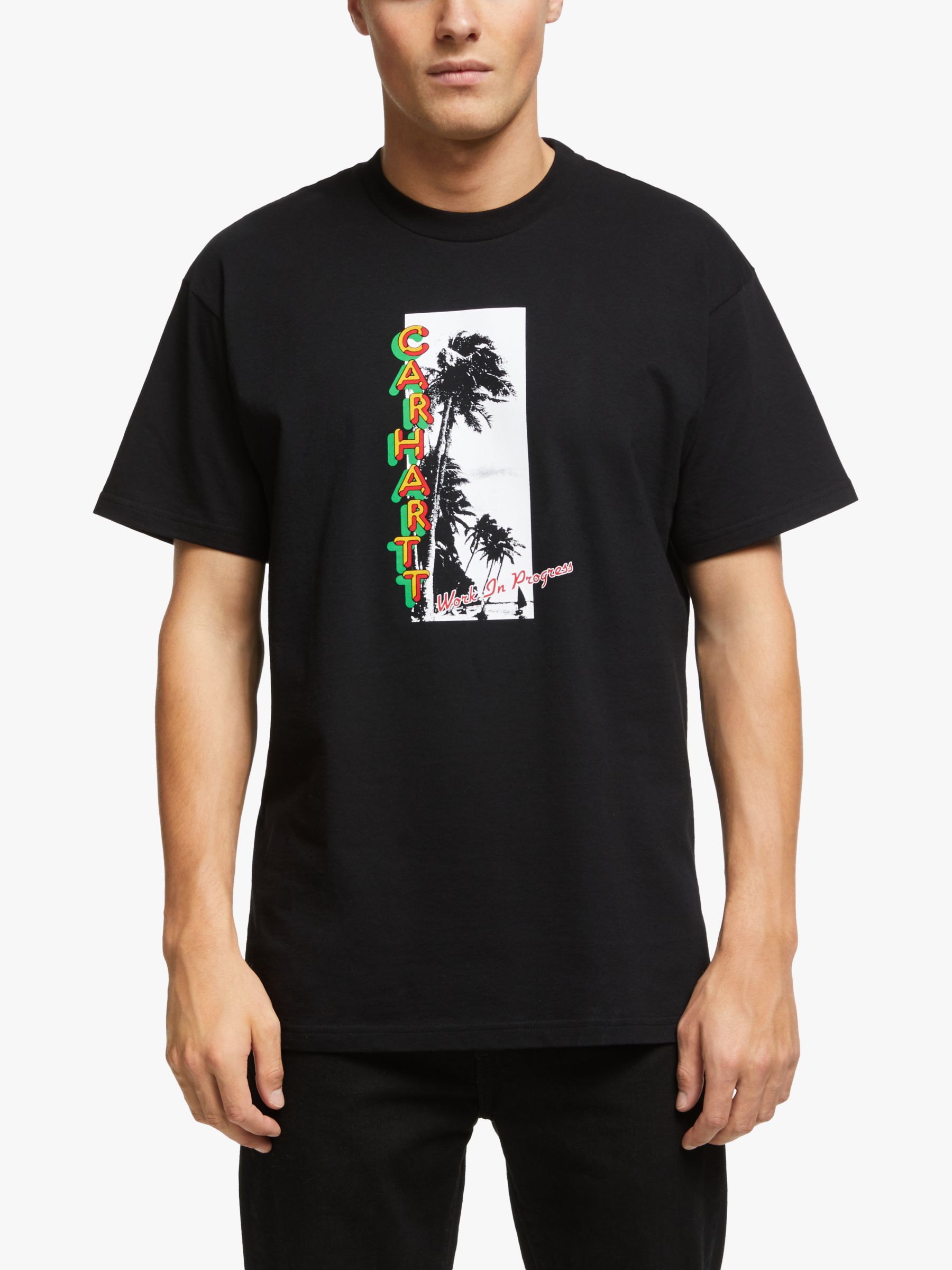 Carhartt WIP Montego Print T-Shirt, Black
