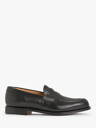 Church's Dawley Leather Loafers, Black