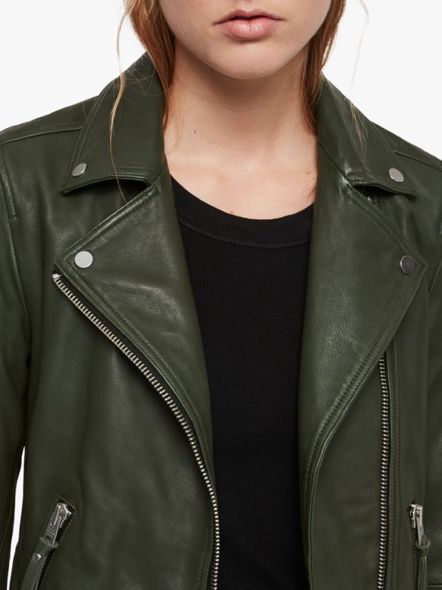 Dalby leather biker hot sale jacket allsaints