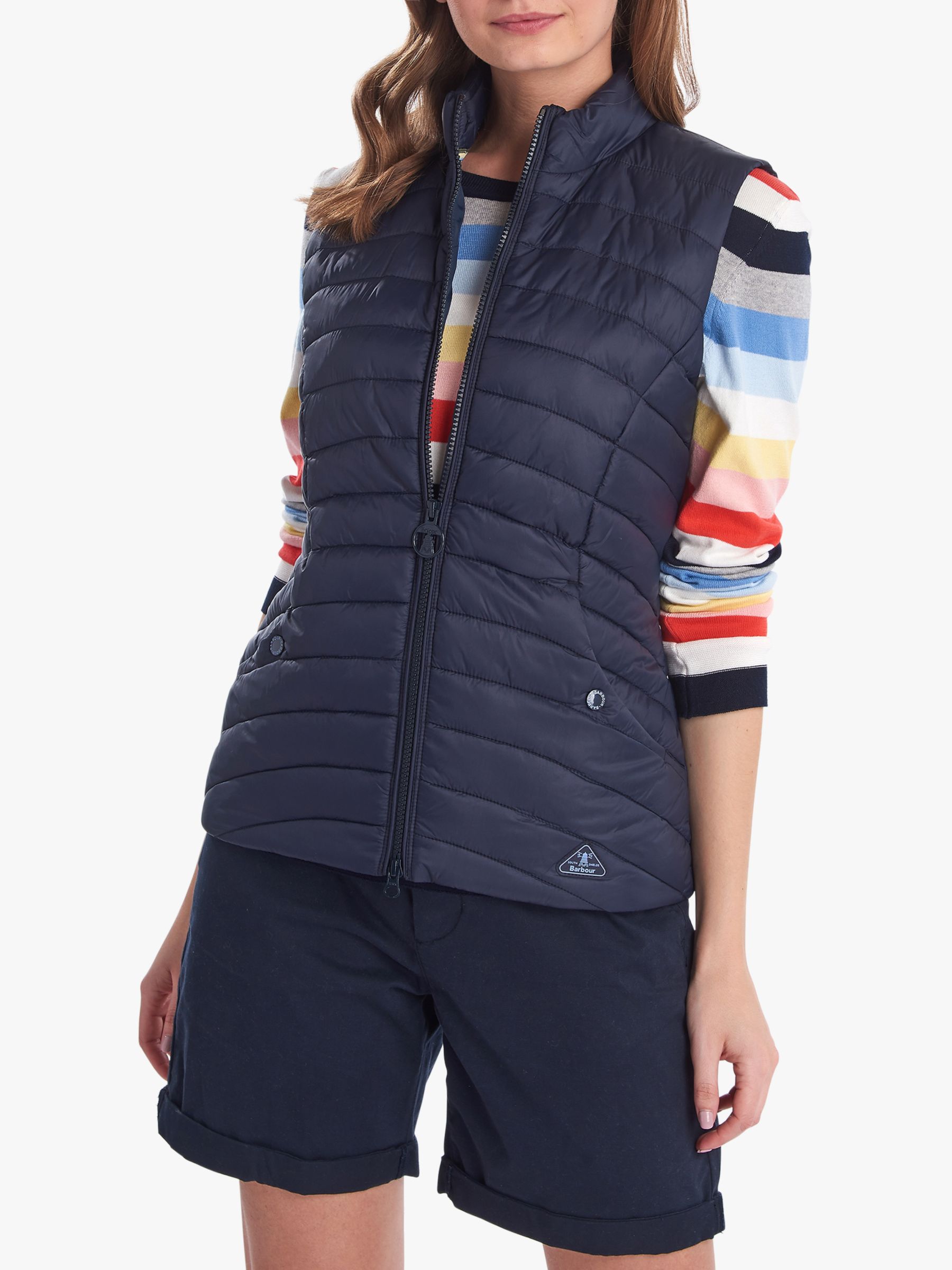 Barbour Shorewood Quilted Gilet at John 