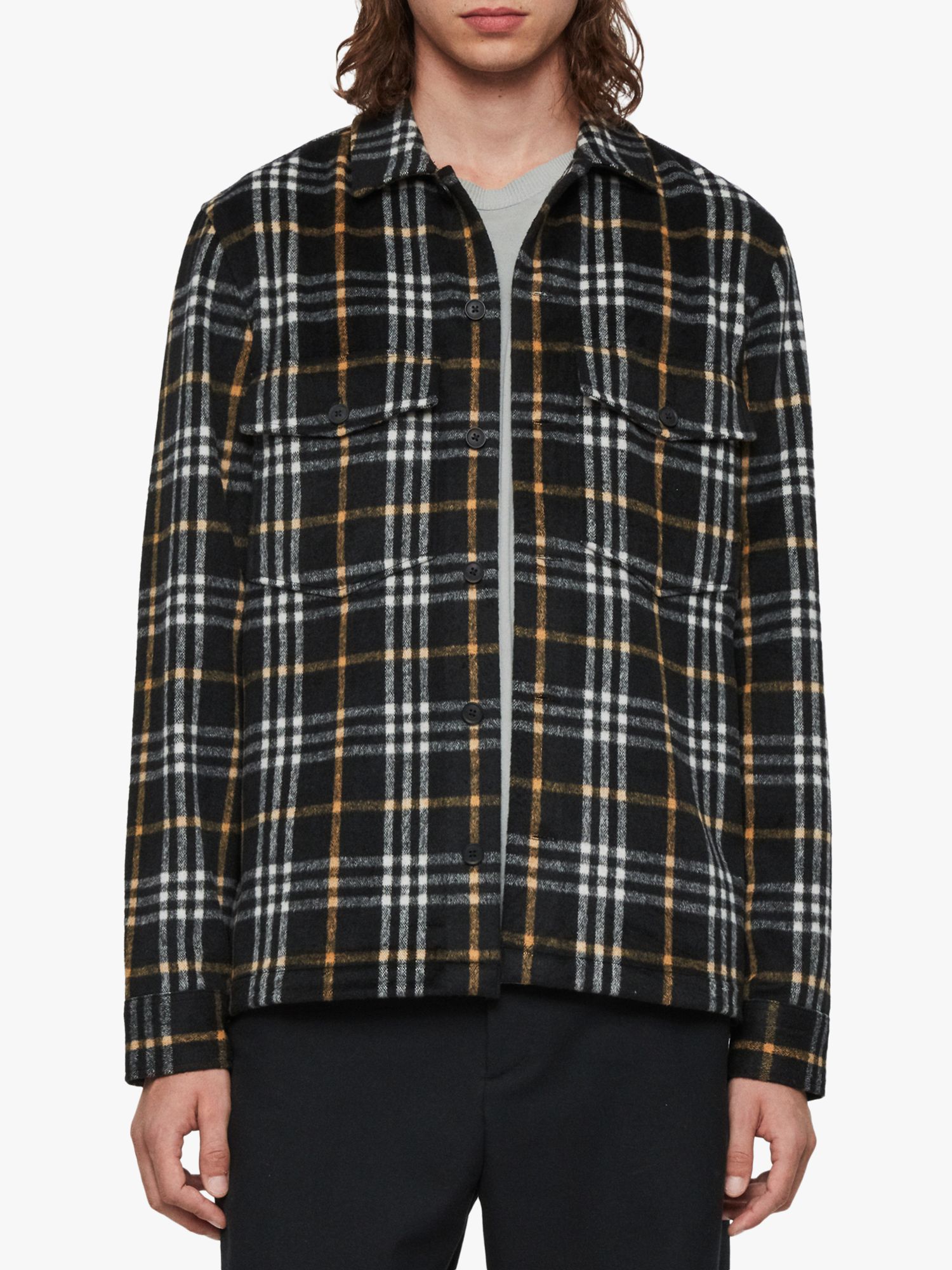 AllSaints Berthold Check Flannel Shirt review