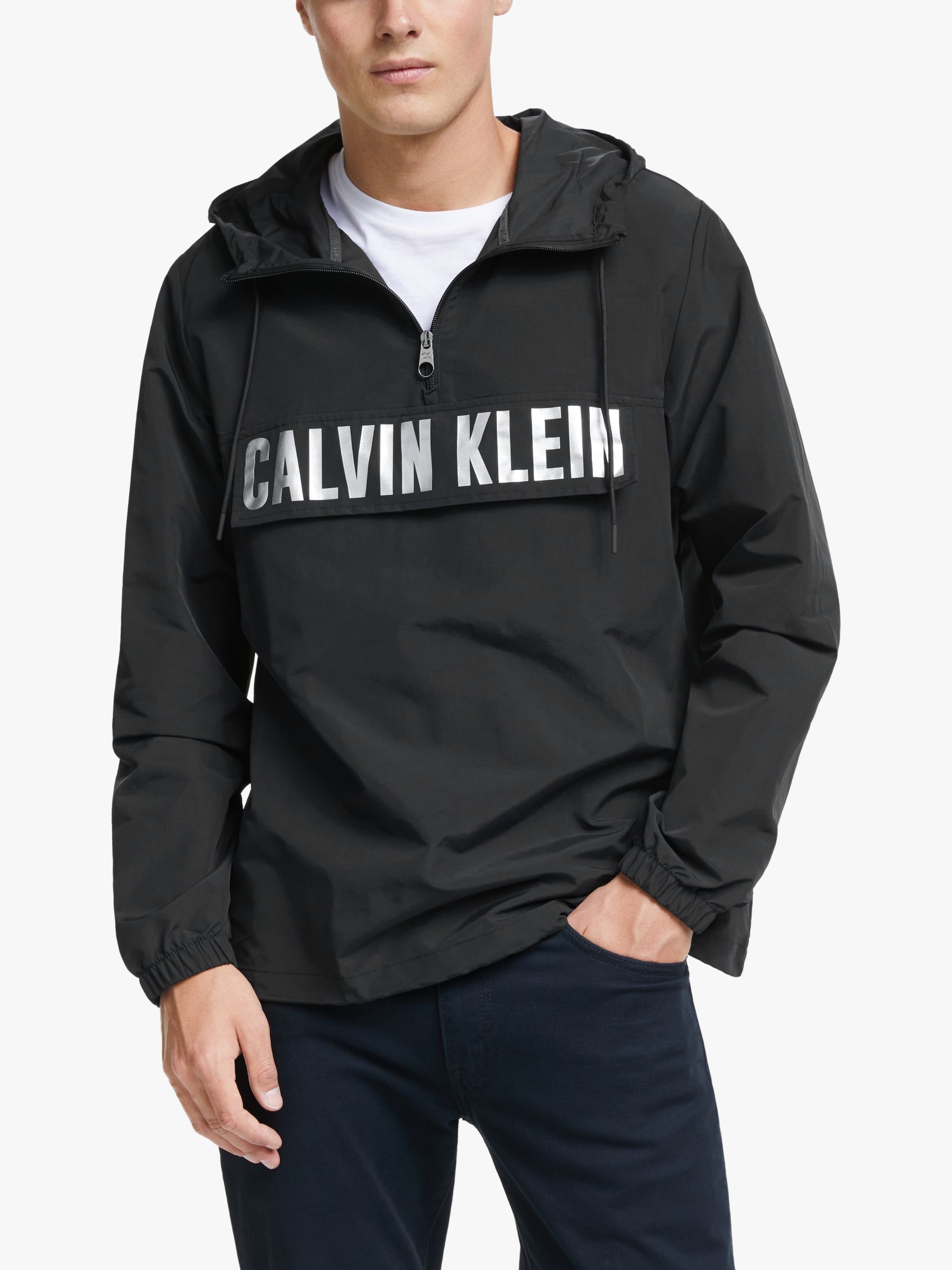 calvin klein anorak rain jacket