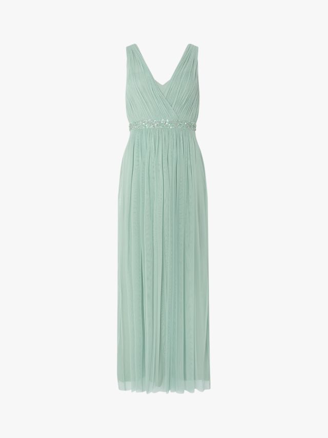 Elyse embellished tulle maxi bridesmaid outlet dress