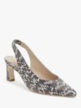 John Lewis & Partners Aubree Leather Slingback Court Shoes