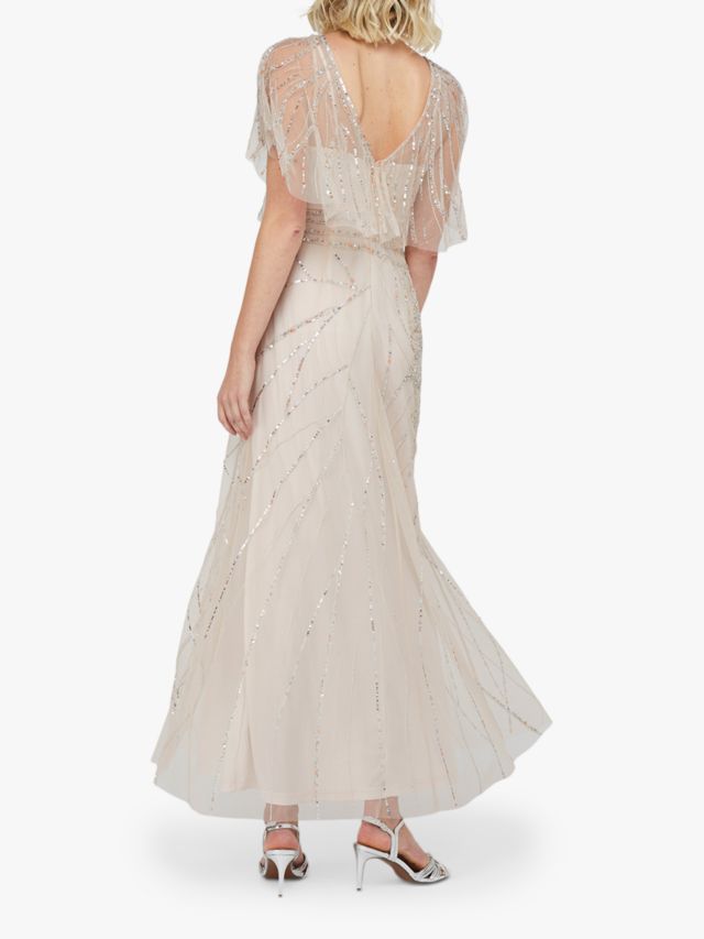 Florence embellished sale bridal maxi dress