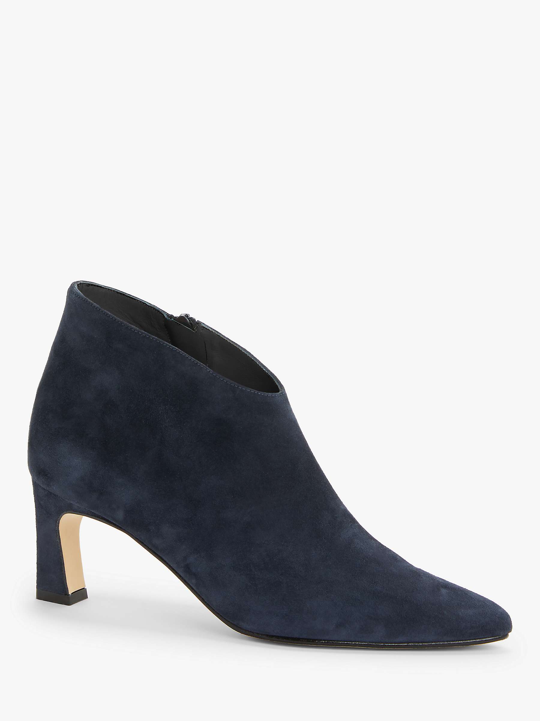 Buy John Lewis Waverly Suede Shoe Boots, Navy Online at johnlewis.com