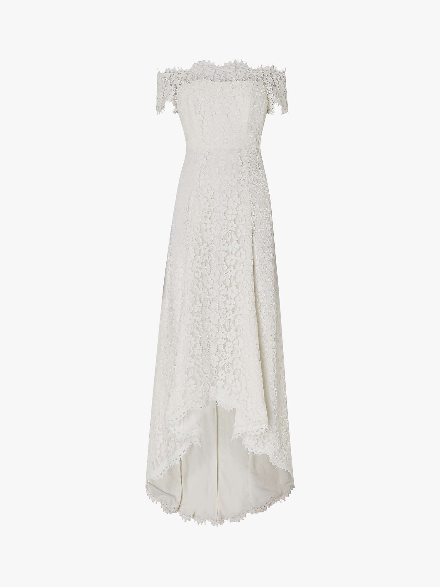 Buy Whistles Rose Wedding Dress, Ivory/Multi Online at johnlewis.com