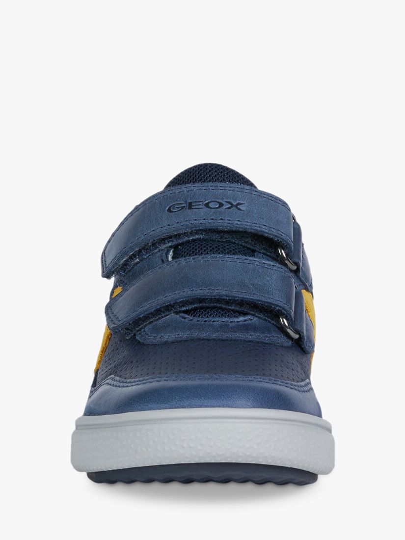 Geox Children's Poseido Shoes, Navy/Dark Yellow