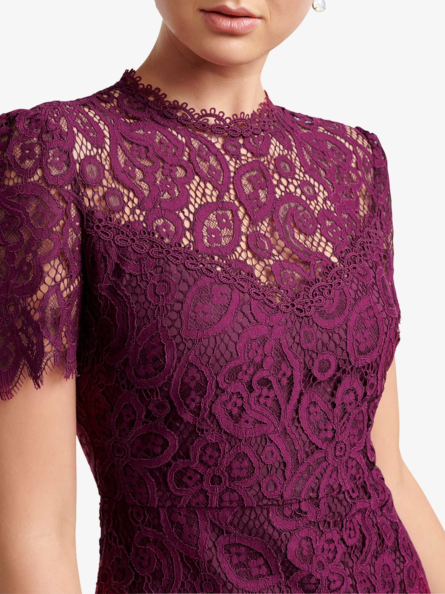 forever new lace midi dress