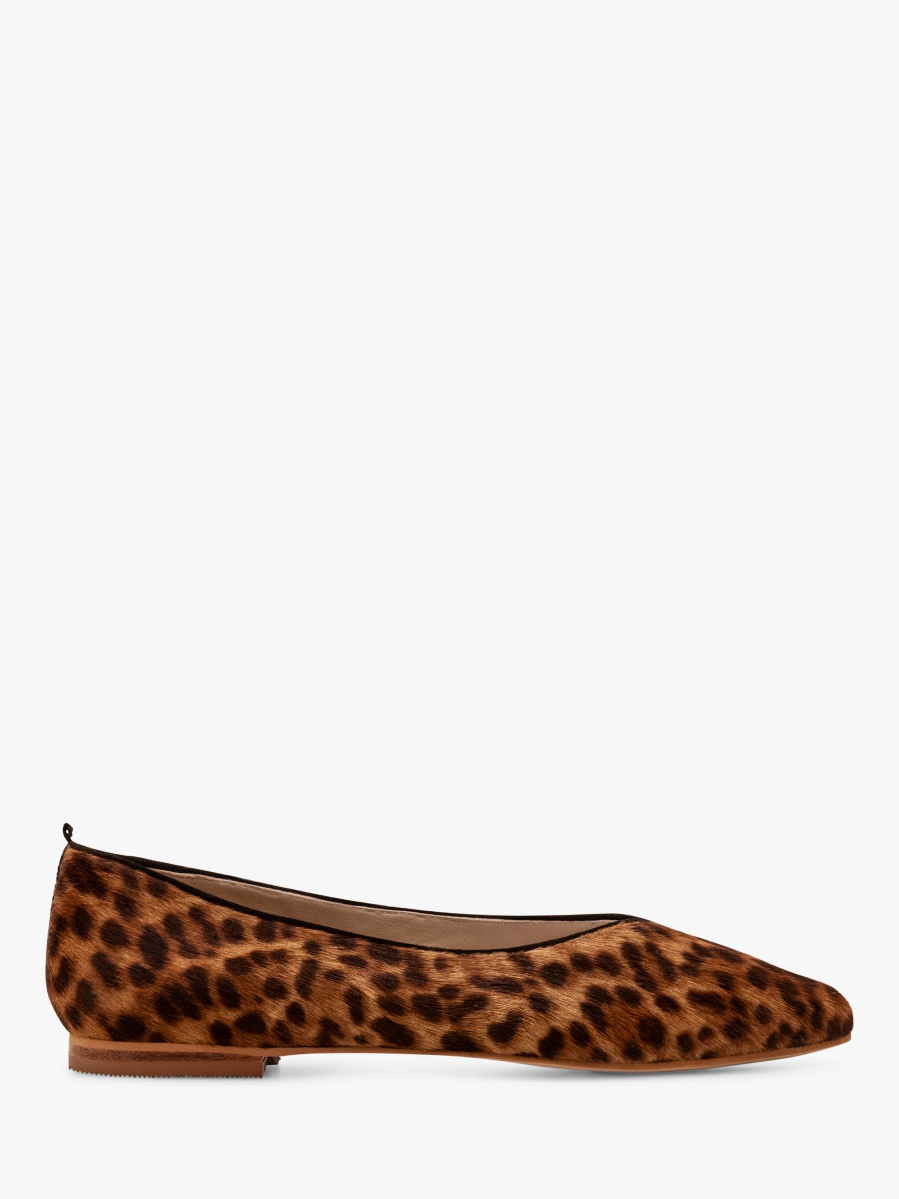 leopard print pointed flats