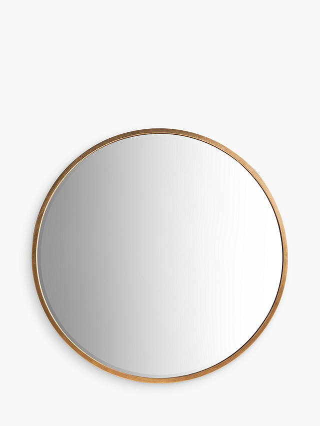 Cade Round Mirror, Antique Round Mirror