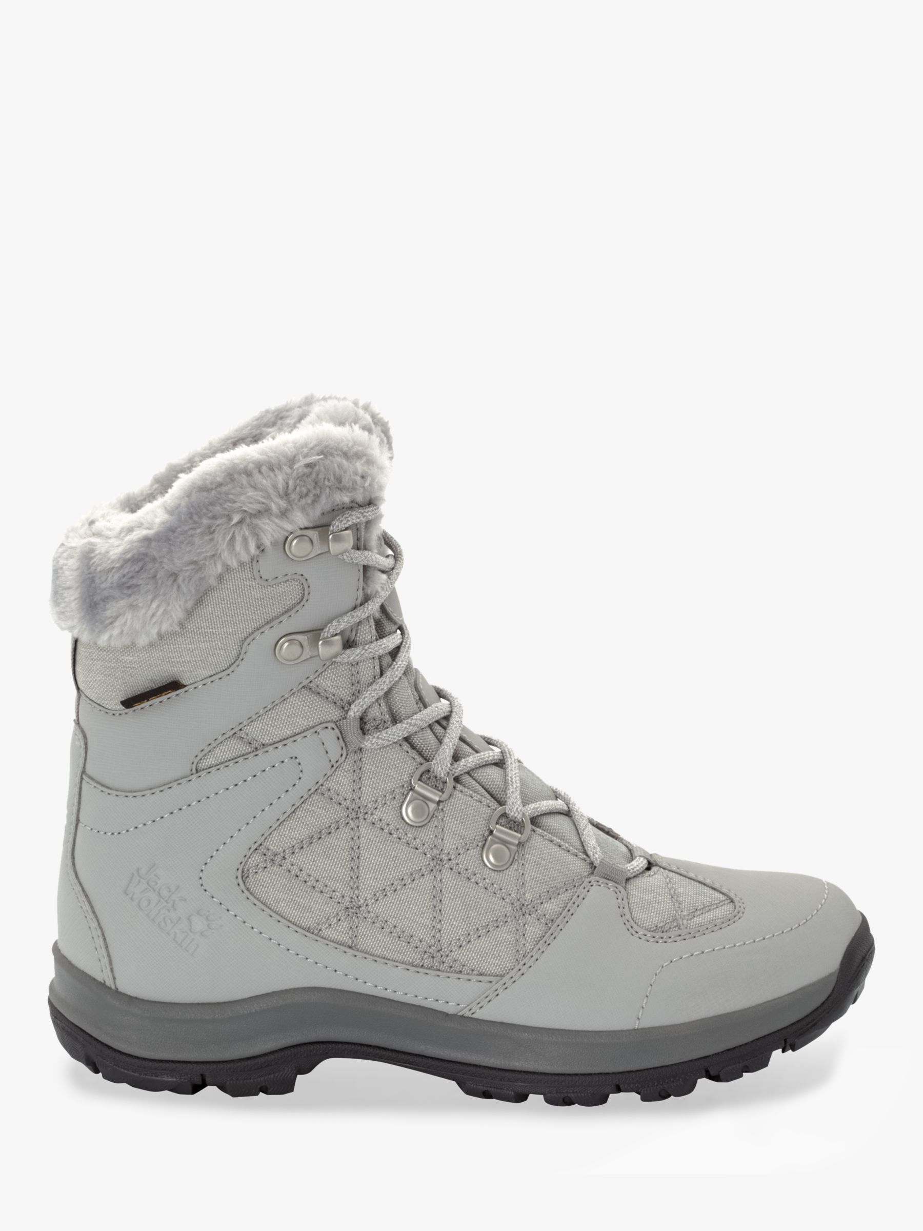 grey walking boots