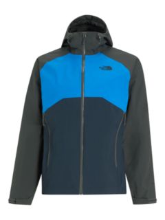 North face stratos store jacket asphalt grey