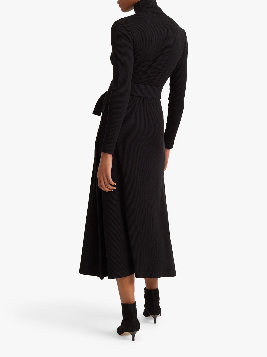 Club Monaco Ribbed Midi Dress