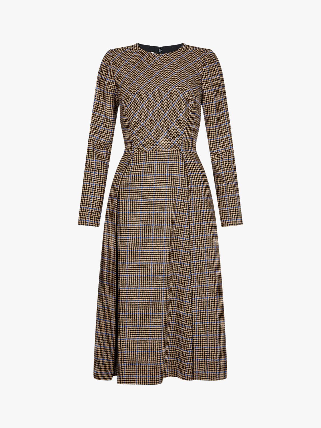 Hobbs Sophia Dress, Camel/Multi