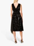 French Connection Eano Sequin Dress, Black