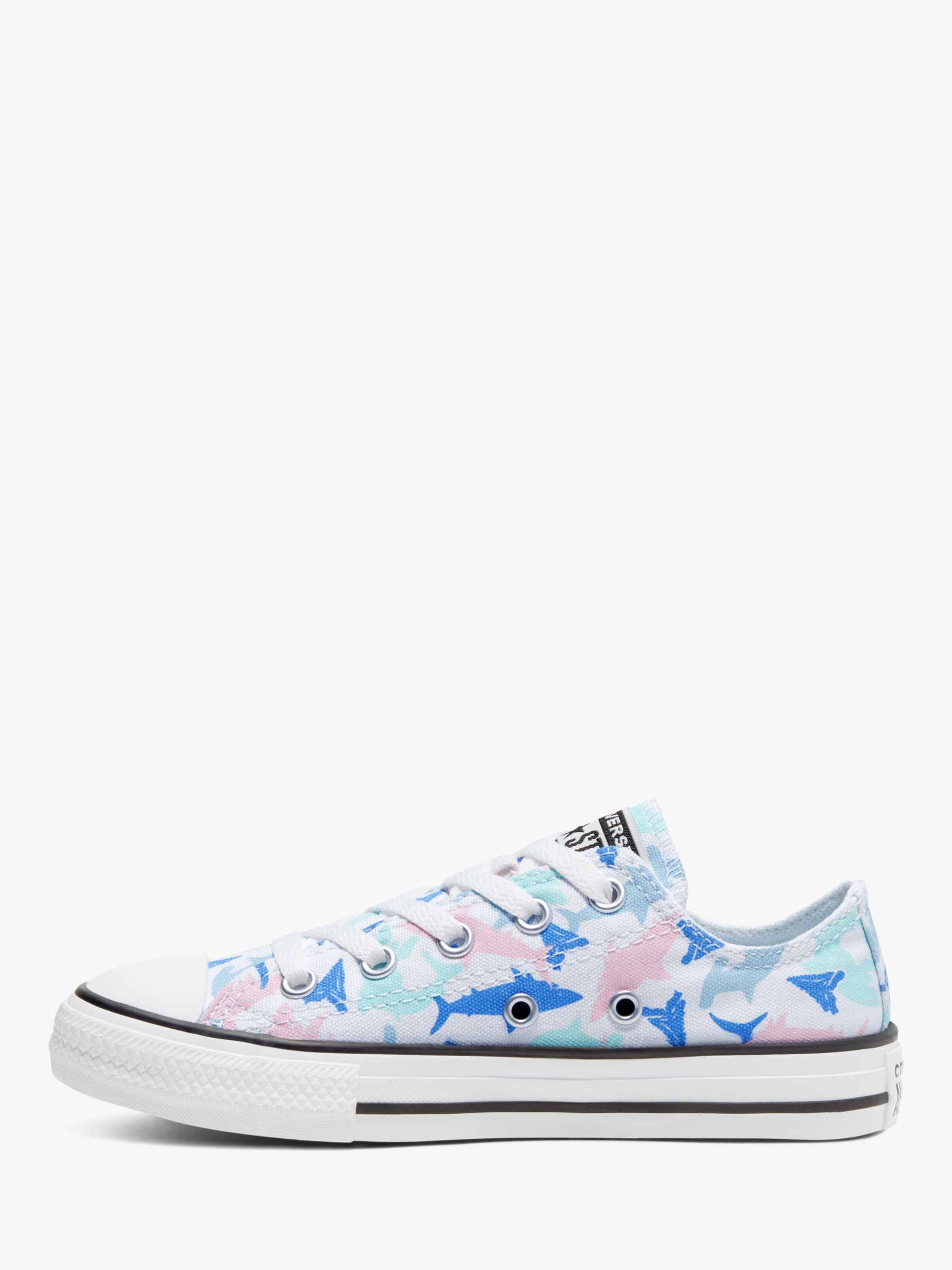 Converse Children's Chuck Taylor All Star Shark Bite Low Top Trainers ...