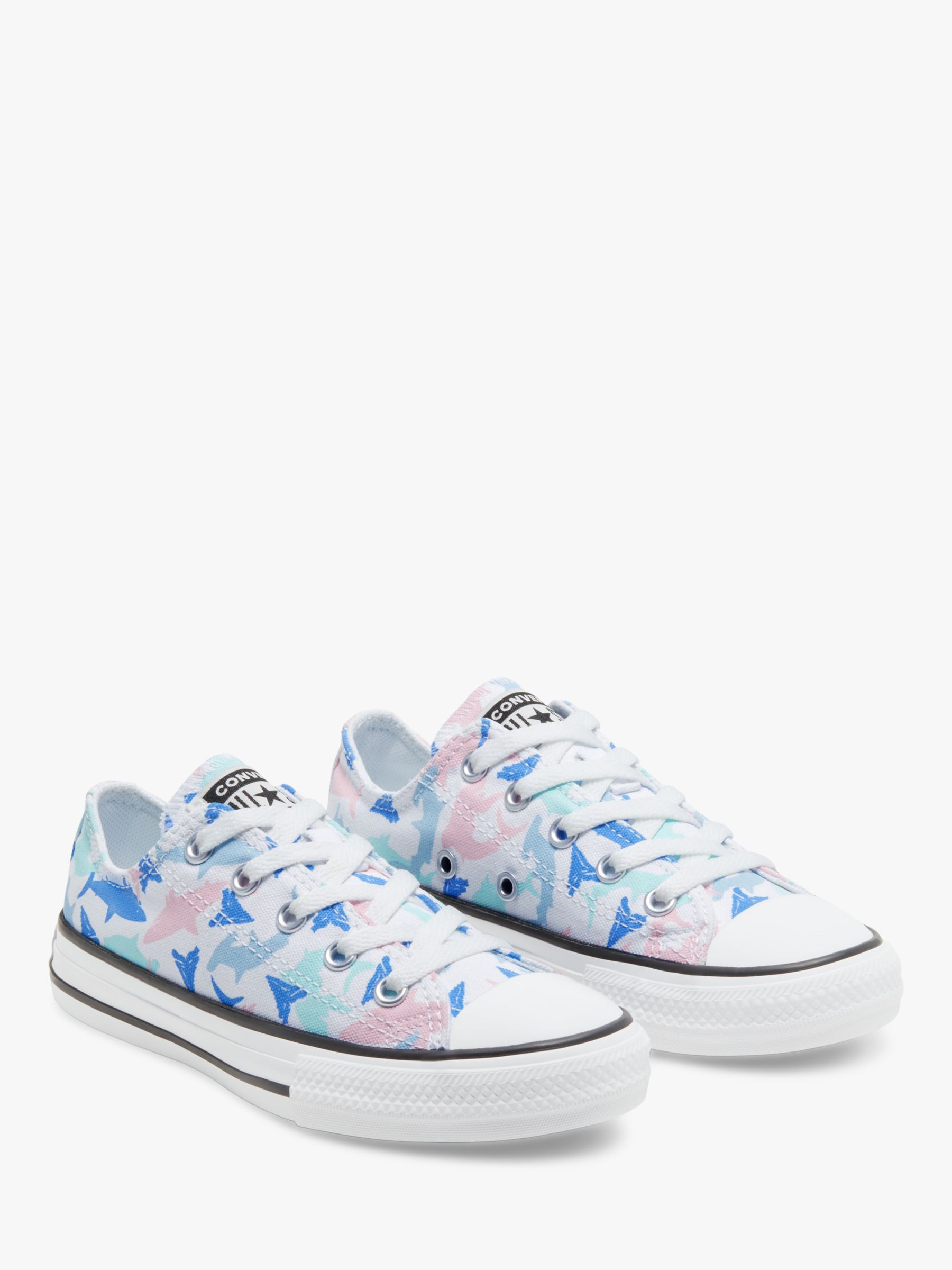 Converse Children's Chuck Taylor All Star Shark Bite Low Top Trainers ...