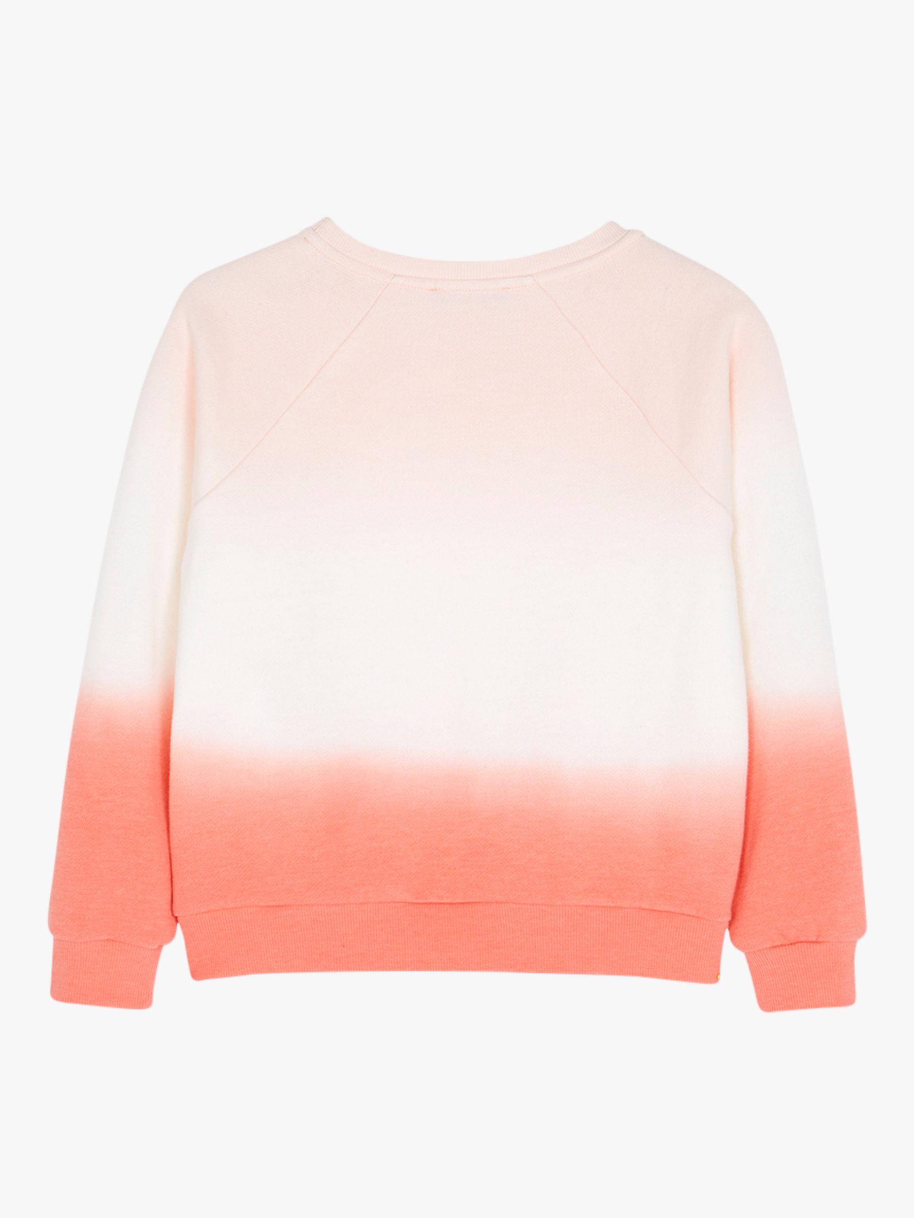 Mintie by Mint Velvet Girls' Dip Dye Sweatshirt, Pink