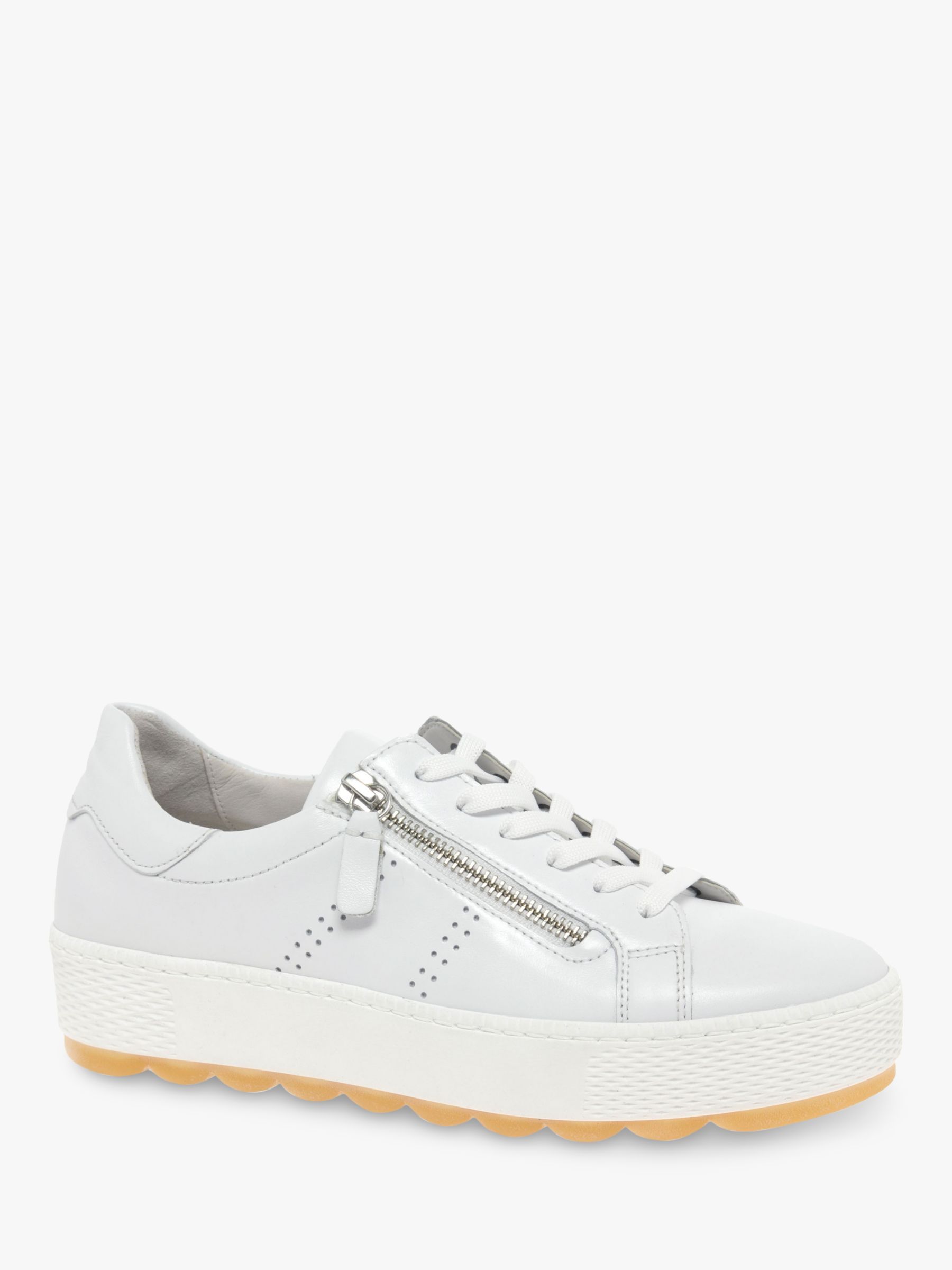 gabor leather trainers