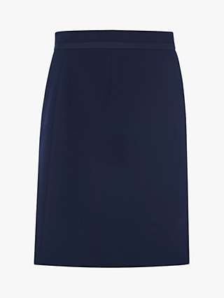 L.K.Bennett Nolan A-Line Skirt, Blue Midnight
