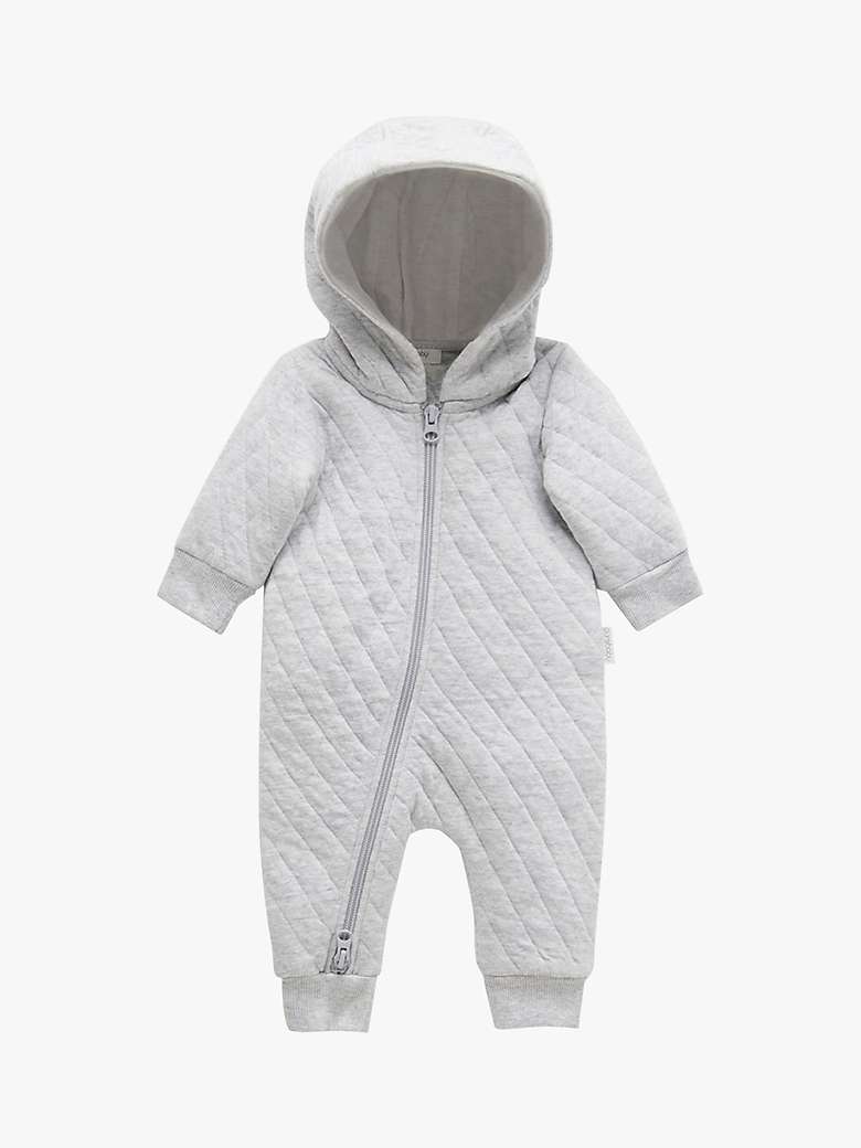 Buy Purebaby Organic Cotton Quilted Grow Suit Online at johnlewis.com