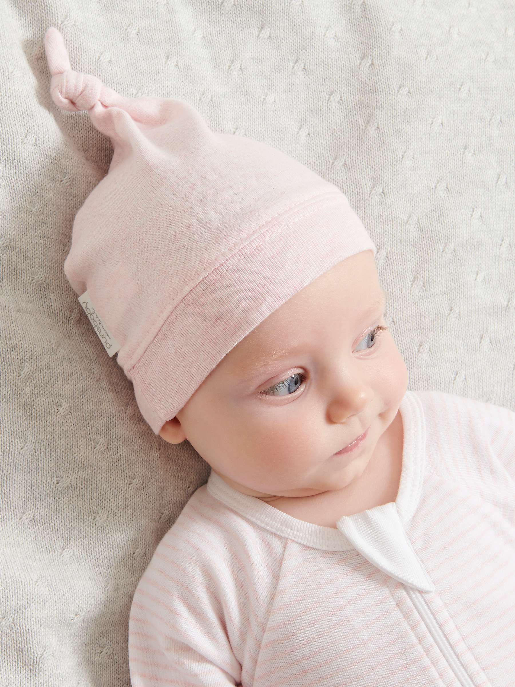 Buy Purebaby Knot Hat Online at johnlewis.com