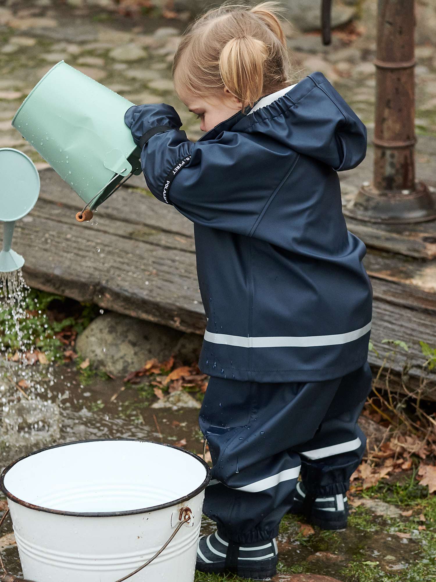 Buy Polarn O. Pyret Kids' Waterproof Rain Trousers Online at johnlewis.com
