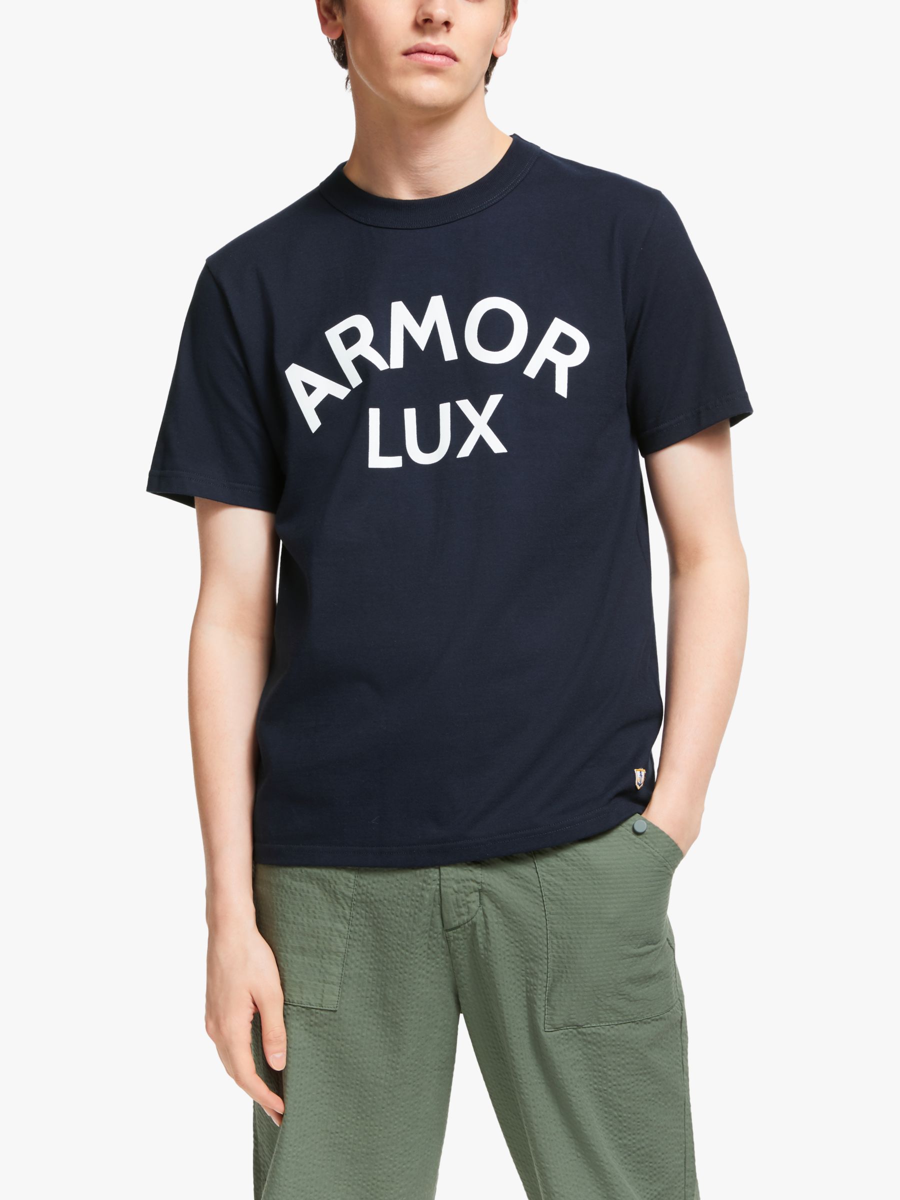 Armor Lux Short Sleeve Logo T-Shirt