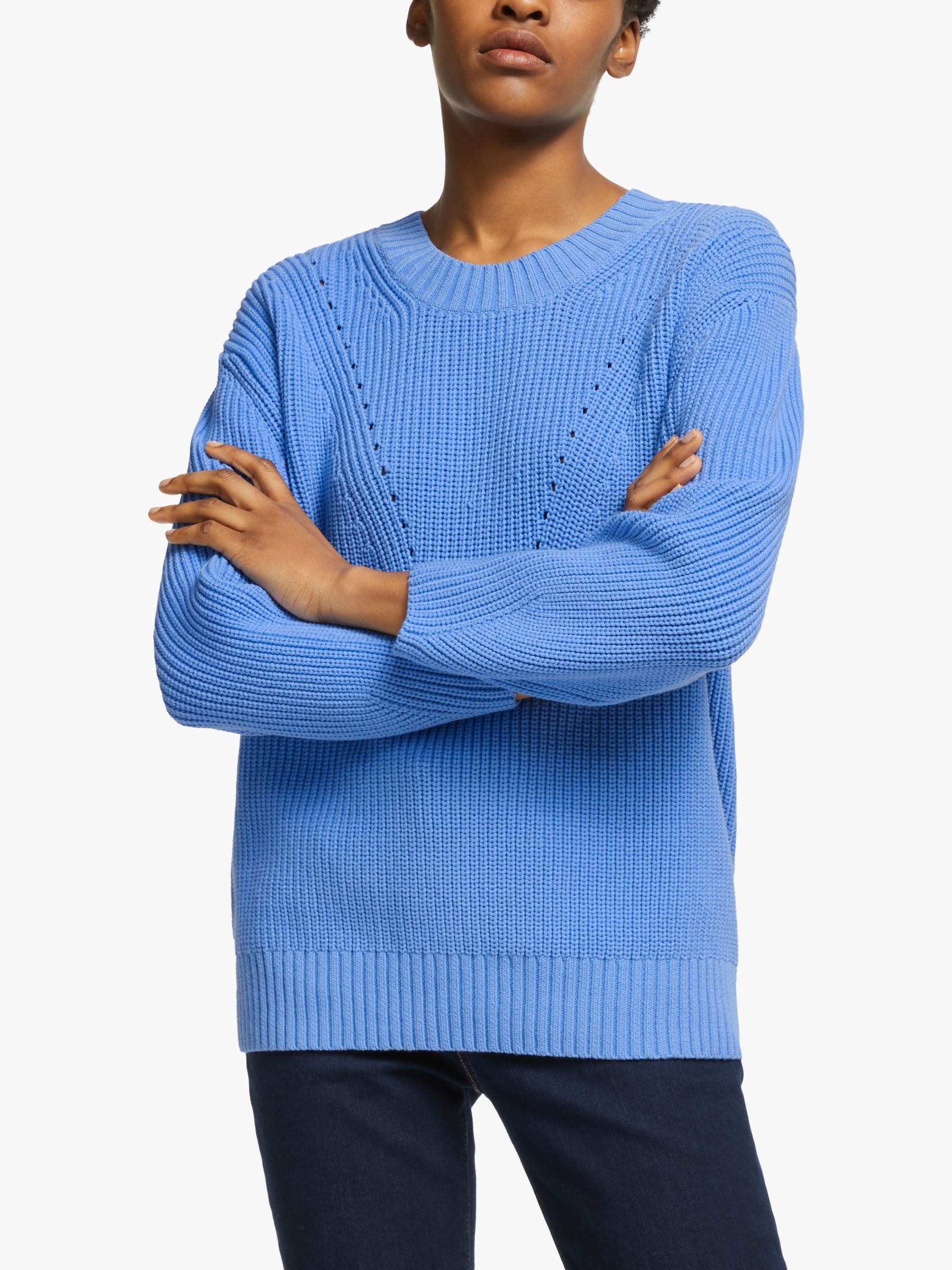 PS Paul Smith Chunky Knit Jumper, Blue