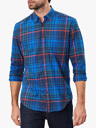 Joules Welford Check Shirt, Navy Multi Check