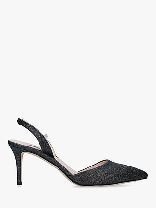 SJP by Sarah Jessica Parker Bliss Sling Back Court Shoes, Navy