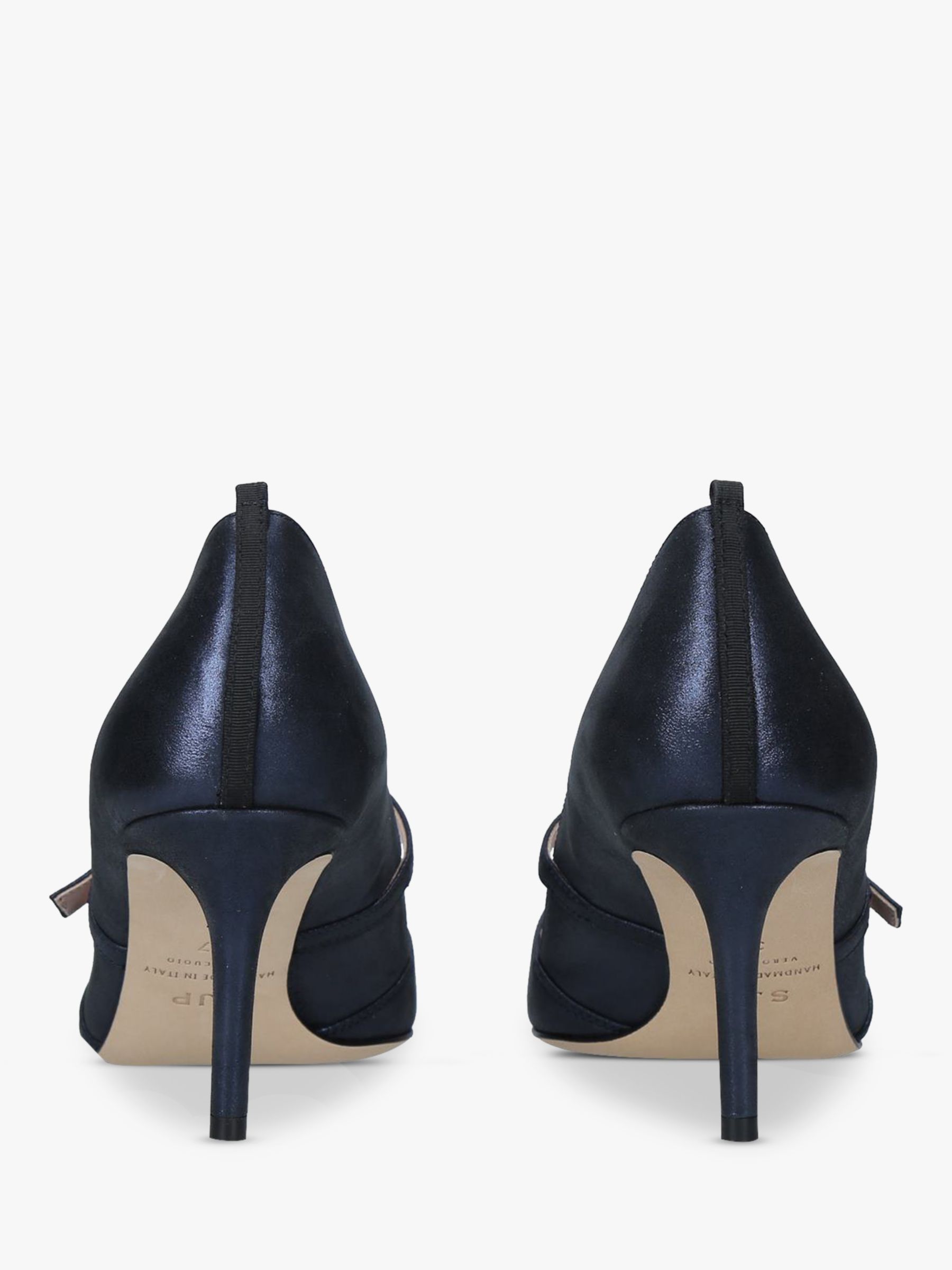 SJP by Sarah Jessica Parker Nirvana 70 Leather Court Shoes, Navy