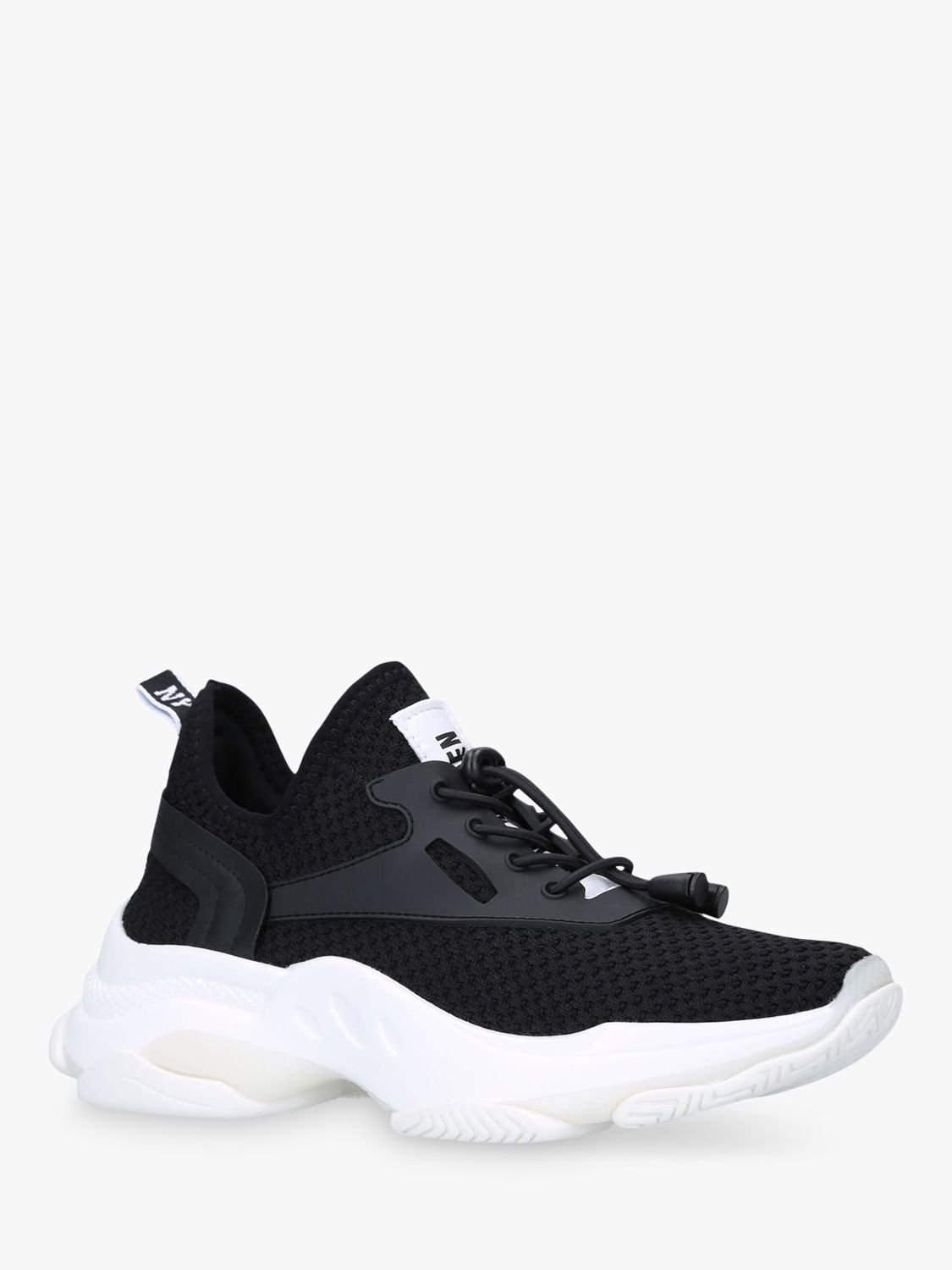 Steve Madden Match Chunky Trainers, Black at John Lewis & Partners