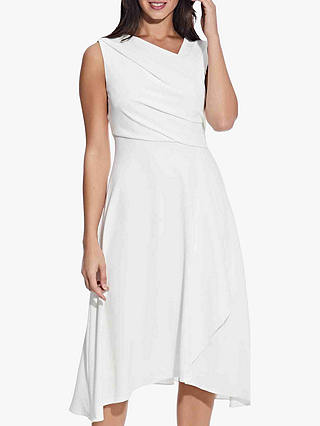 Adrianna Papell Soft Draped A-Line Dress