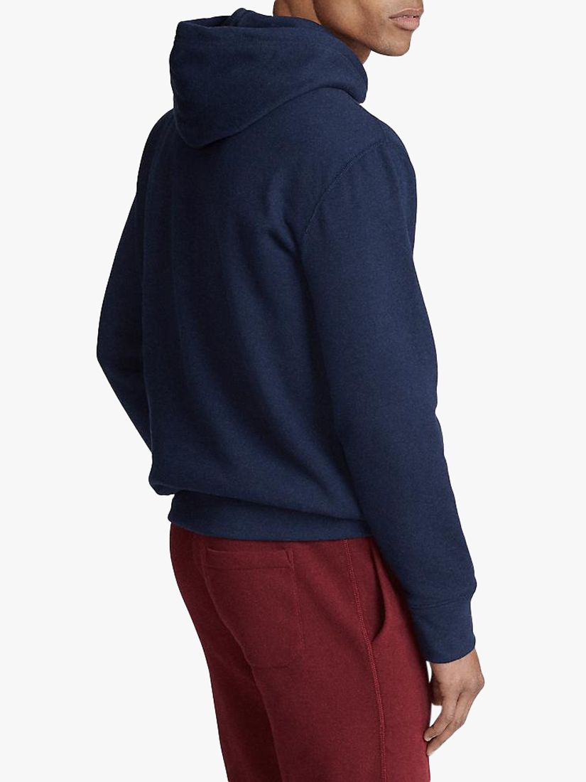 navy polo hoodie