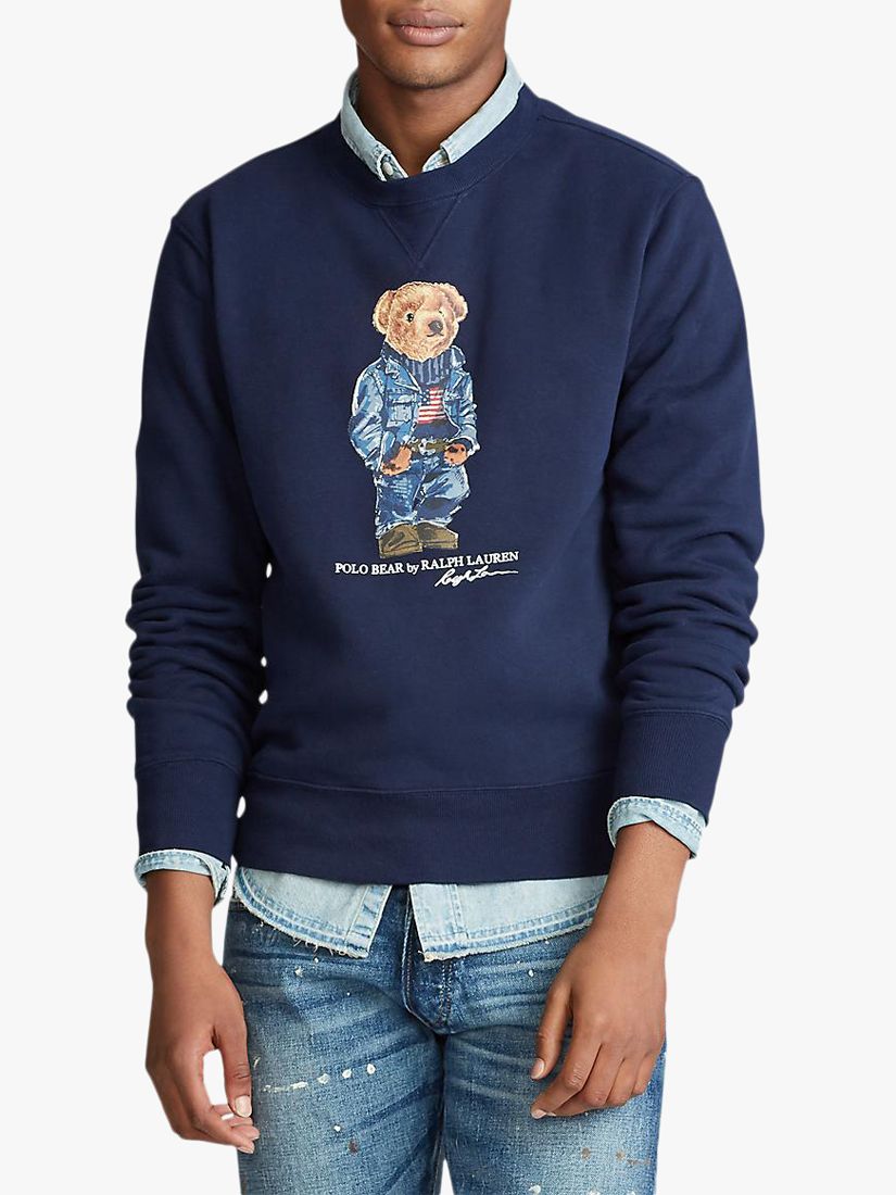 ralph lauren sweatshirt with bear