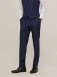 Ted Baker Bevlee Birdseye Wool Suit Trousers, Navy