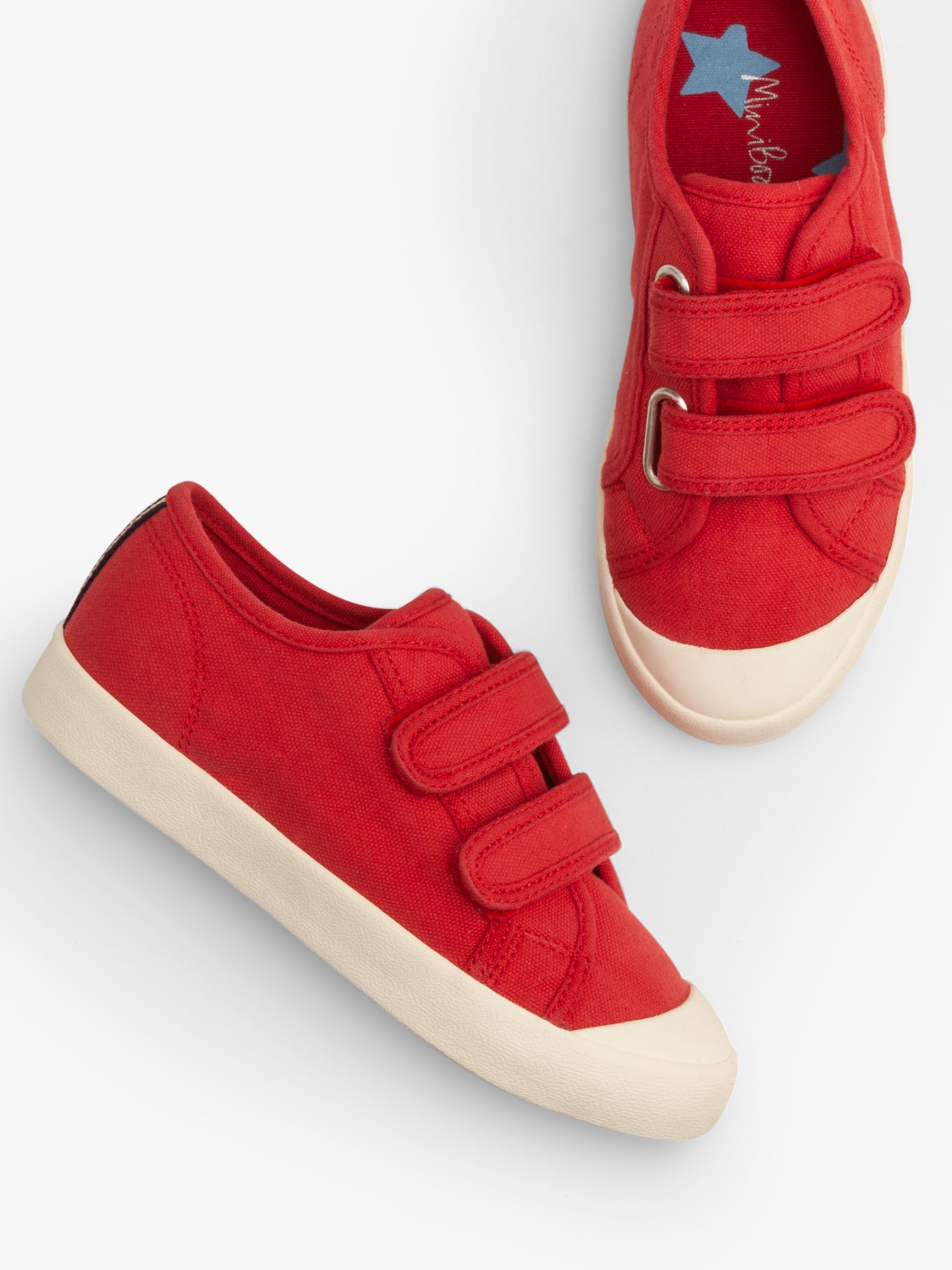 Mini Boden Children's Double Strap Canvas Shoes