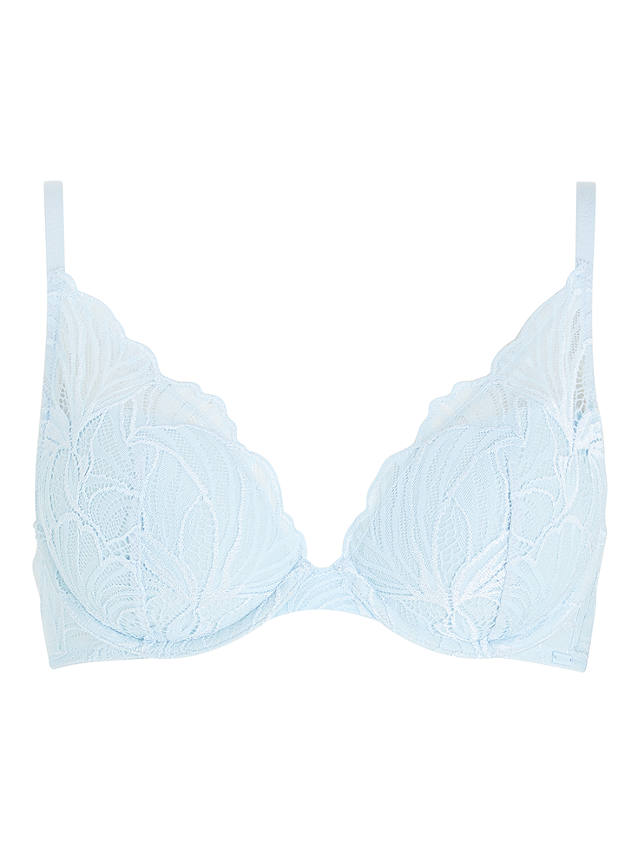 Calvin Klein Perfectly Fit Iris Lace Bra, Baby Blue