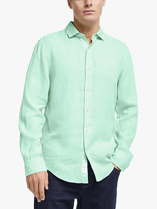 John Lewis & Partners Regular Fit Linen Shirt